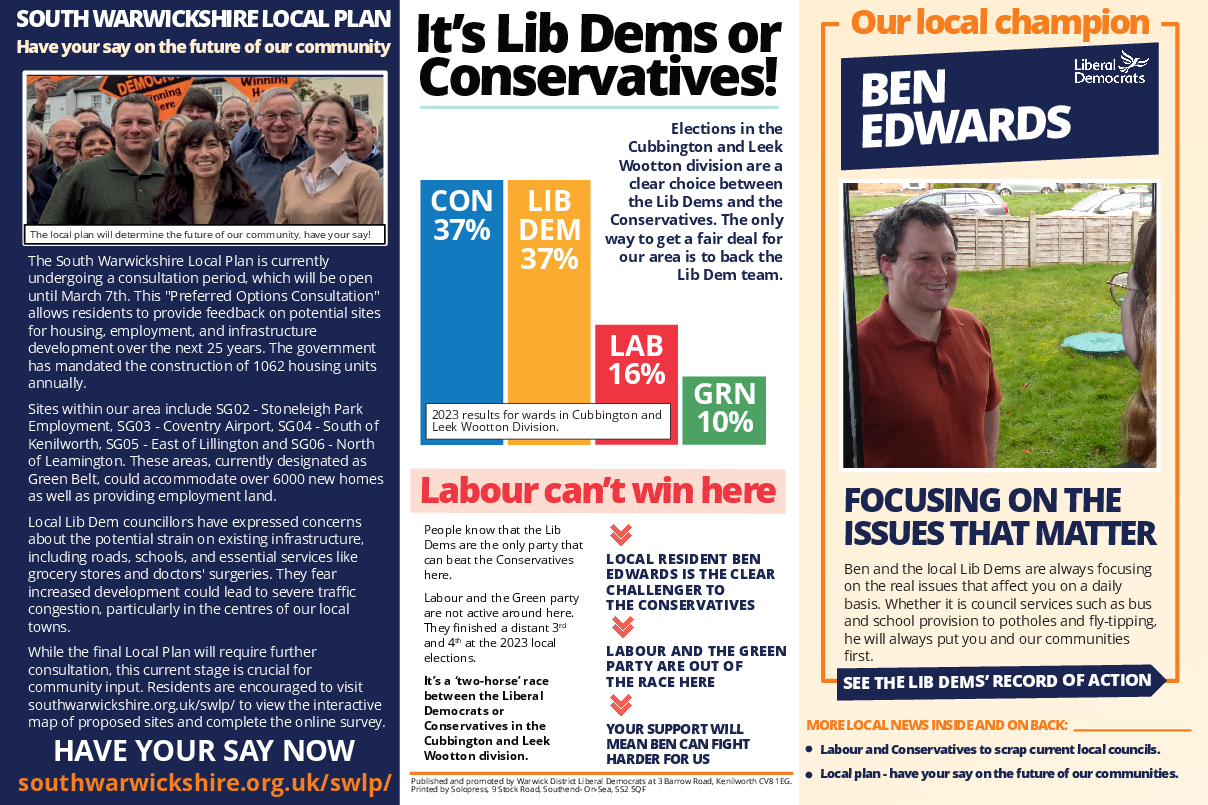 Ben Edwards leaflet Feb 25