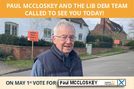 Paul McCloskey Calling Card