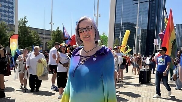 Jenny at Pride